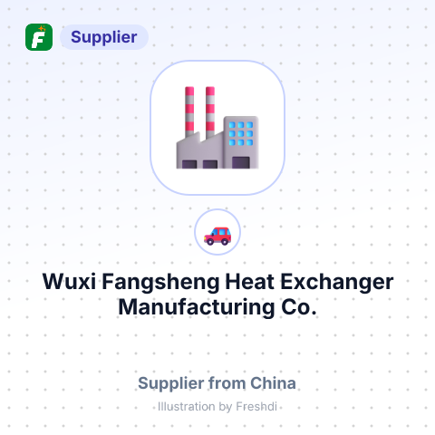 Wuxi Fangsheng Heat Exchanger Manufacturing Co.,Ltd – summary card, no photo uploaded yet