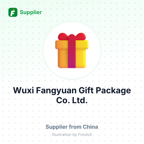 Wuxi Fangyuan Gift Package Co., Ltd. – summary card, no photo uploaded yet