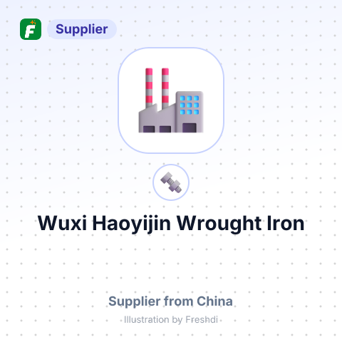 Wuxi Haoyijin Wrought Iron – summary card, no photo uploaded yet