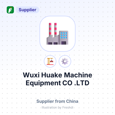 Wuxi Huake Machine Equipment CO, .LTD – summary card, no photo uploaded yet