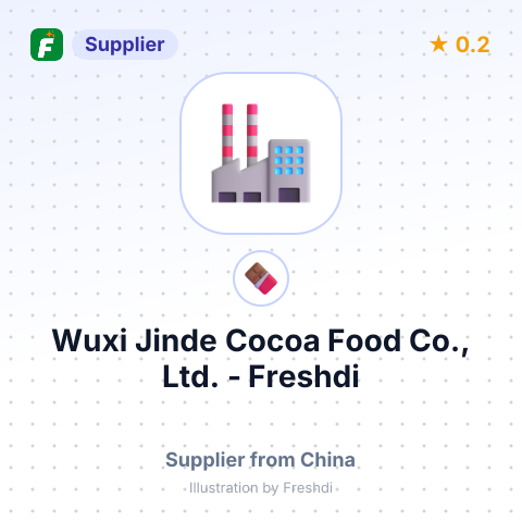 Wuxi Jinde Cocoa Food Co., Ltd. – summary card, no photo uploaded yet