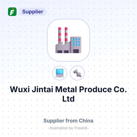 Wuxi Jintai Metal Produce Co.,Ltd – summary card, no photo uploaded yet
