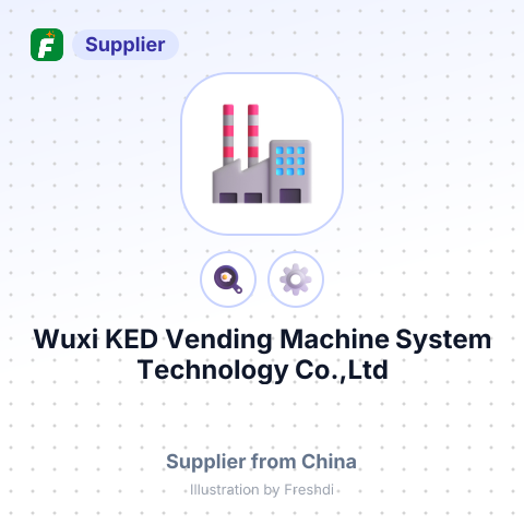Wuxi KED Vending Machine System Technology Co.,Ltd – summary card, no photo uploaded yet
