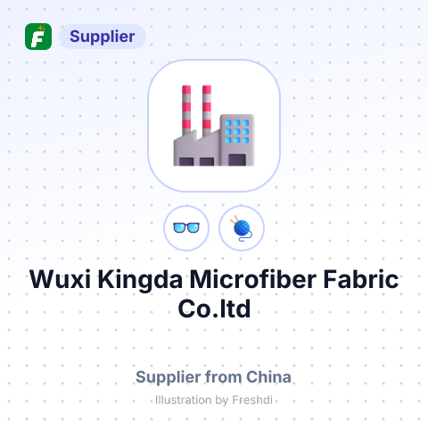 Wuxi Kingda Microfiber Fabric Co.ltd – summary card, no photo uploaded yet