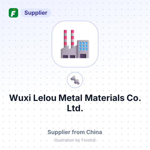 Wuxi Lelou Metal Materials Co., Ltd. – summary card, no photo uploaded yet