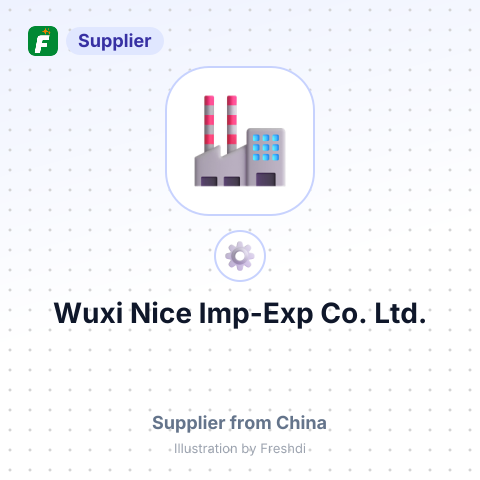 Wuxi Nice Imp-Exp Co.,Ltd. – summary card, no photo uploaded yet