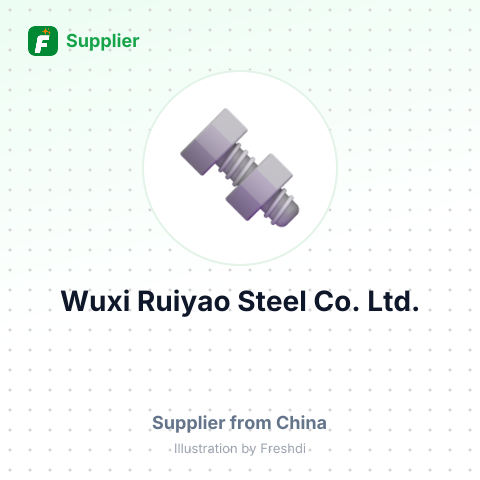 Wuxi Ruiyao Steel Co., Ltd. – summary card, no photo uploaded yet