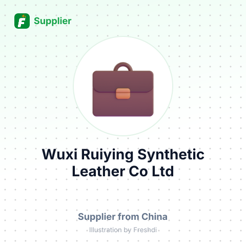 Wuxi Ruiying Synthetic Leather Co Ltd – summary card, no photo uploaded yet