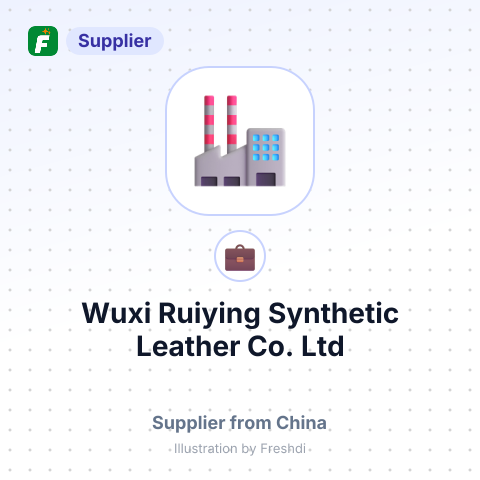 Wuxi Ruiying Synthetic Leather Co., Ltd – summary card, no photo uploaded yet