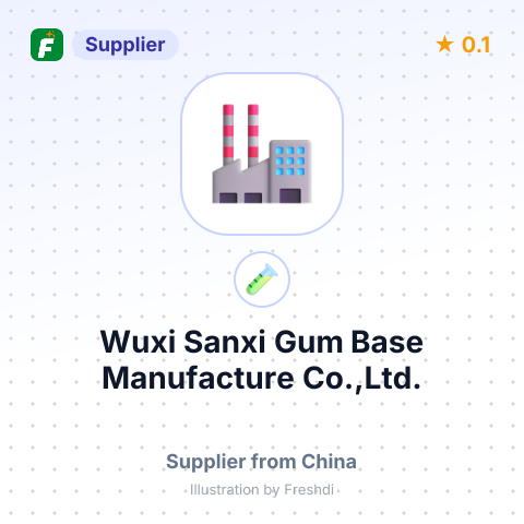 Wuxi Sanxi Gum Base Manufacture Co.,Ltd.  – summary card, no photo uploaded yet