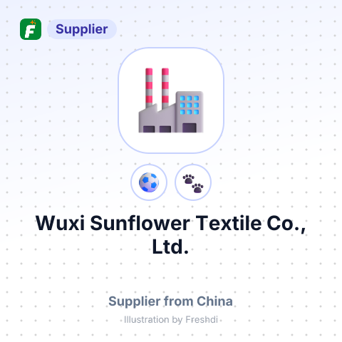 Wuxi Sunflower Textile Co., Ltd. – summary card, no photo uploaded yet