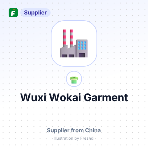 Wuxi Wokai Garment – summary card, no photo uploaded yet