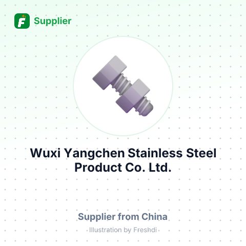 Wuxi Yangchen Stainless Steel Product Co., Ltd. – summary card, no photo uploaded yet