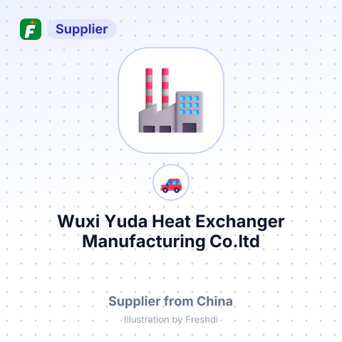 Wuxi Yuda Heat Exchanger Manufacturing Co.ltd – summary card, no photo uploaded yet