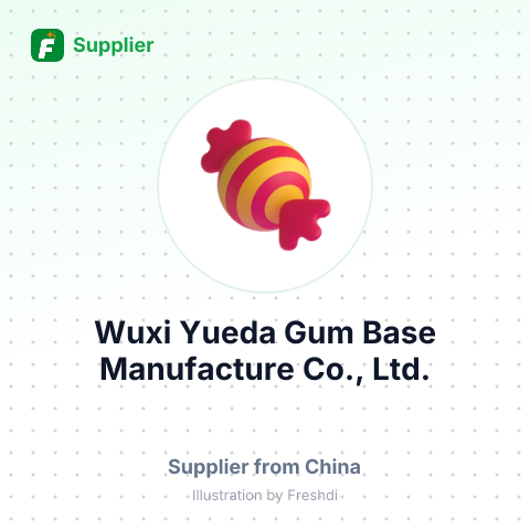 Wuxi Yueda Gum Base Manufacture Co., Ltd. – summary card, no photo uploaded yet