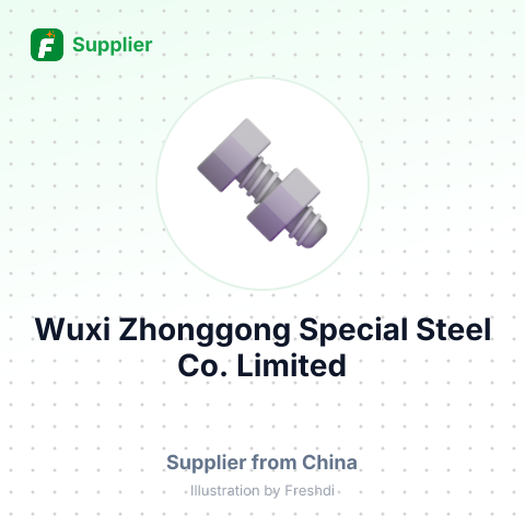 Wuxi Zhonggong Special Steel Co., Limited – summary card, no photo uploaded yet