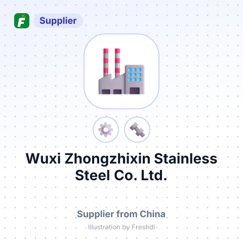 Wuxi Zhongzhixin Stainless Steel Co., Ltd. – summary card, no photo uploaded yet