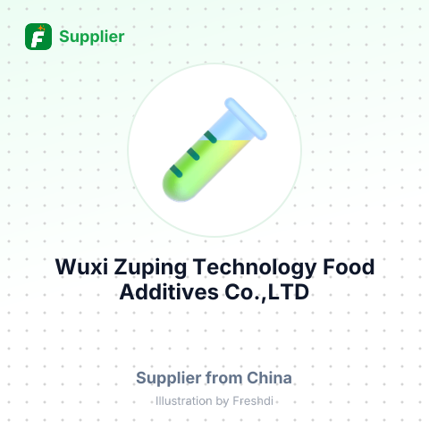 Wuxi Zuping Technology Food Additives Co.,LTD – summary card, no photo uploaded yet