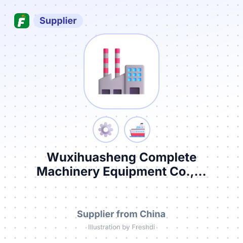 Wuxihuasheng Complete Machinery Equipment Co.,... – summary card, no photo uploaded yet