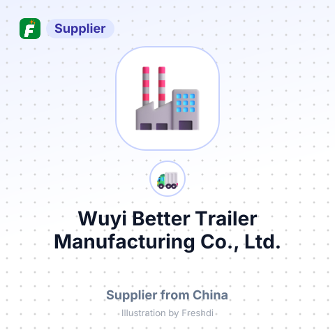 Wuyi Better Trailer Manufacturing Co., Ltd. – summary card, no photo uploaded yet