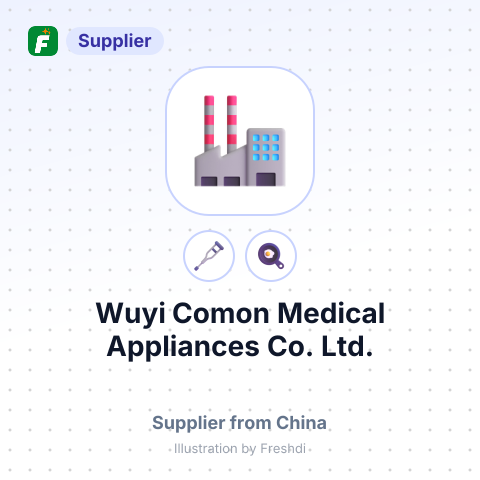 Wuyi Comon Medical Appliances Co., Ltd. – summary card, no photo uploaded yet