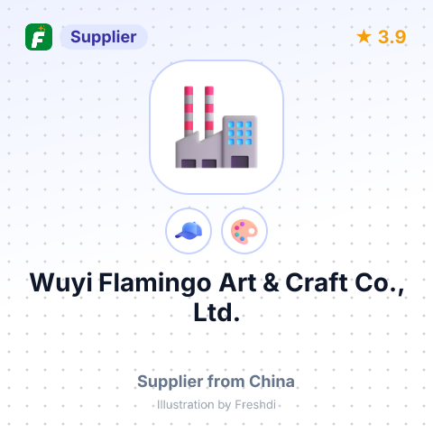 Wuyi Flamingo Art & Craft Co., Ltd. – summary card, no photo uploaded yet