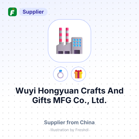 Wuyi Hongyuan Crafts And Gifts MFG Co., Ltd. – summary card, no photo uploaded yet