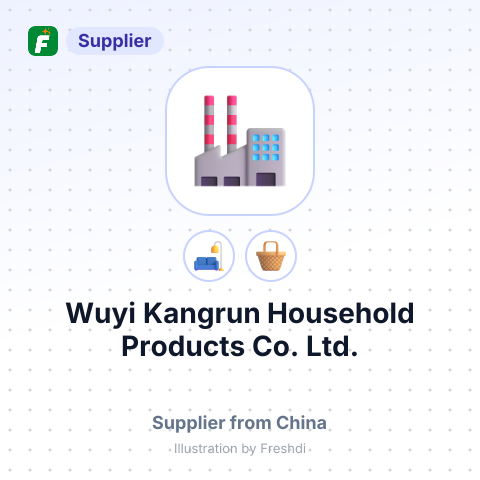 Wuyi Kangrun Household Products Co., Ltd. – summary card, no photo uploaded yet