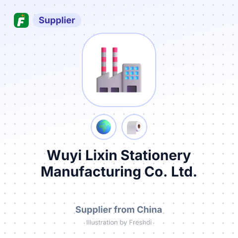 Wuyi Lixin Stationery Manufacturing Co., Ltd. – summary card, no photo uploaded yet
