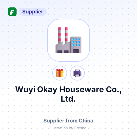 Wuyi Okay Houseware Co., Ltd. – summary card, no photo uploaded yet