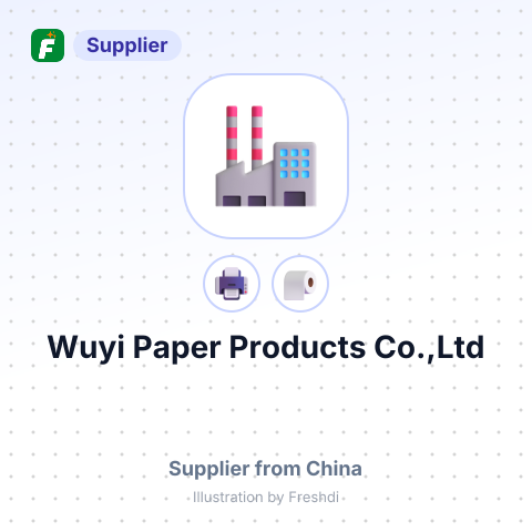 Wuyi Paper Products Co.,Ltd – summary card, no photo uploaded yet
