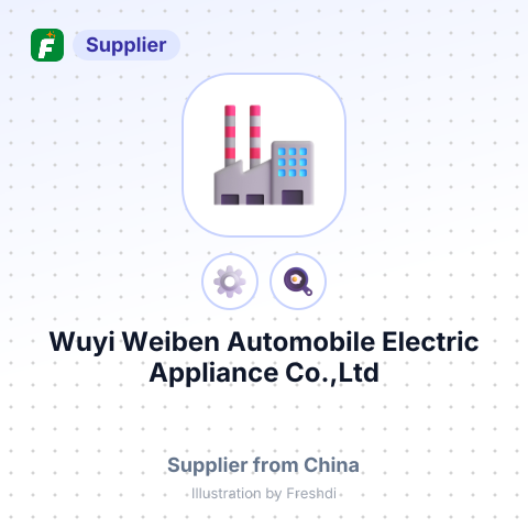 Wuyi Weiben Automobile Electric Appliance Co.,Ltd – summary card, no photo uploaded yet