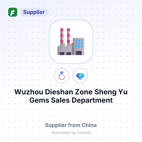 Wuzhou Dieshan Zone Sheng Yu Gems Sales Department – summary card, no photo uploaded yet