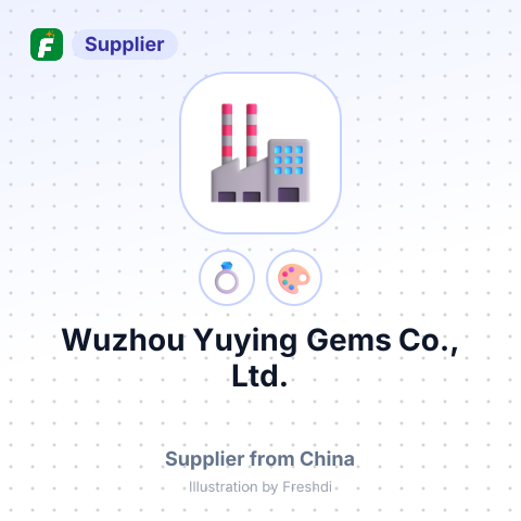 Wuzhou Yuying Gems Co., Ltd. – summary card, no photo uploaded yet