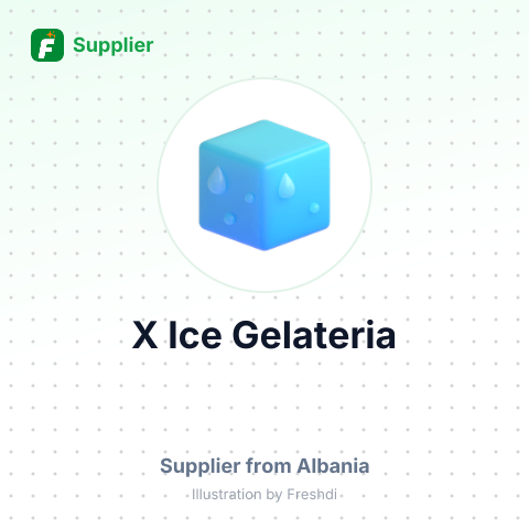 X Ice Gelateria – summary card, no photo uploaded yet
