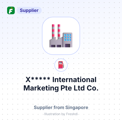 X***** International Marketing Pte Ltd, Co. – summary card, no photo uploaded yet
