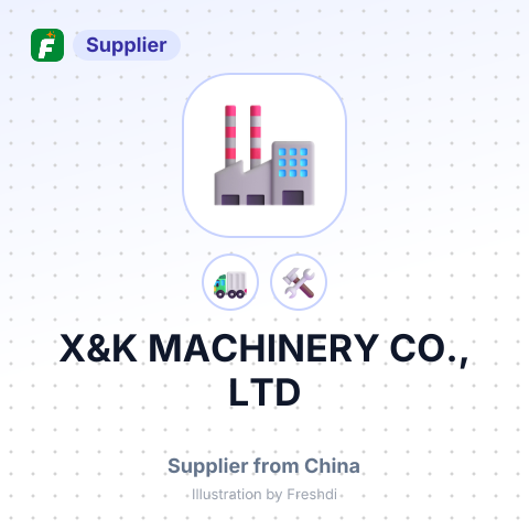 X&K MACHINERY CO., LTD – summary card, no photo uploaded yet