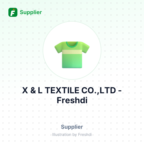 X & L TEXTILE CO.,LTD – summary card, no photo uploaded yet