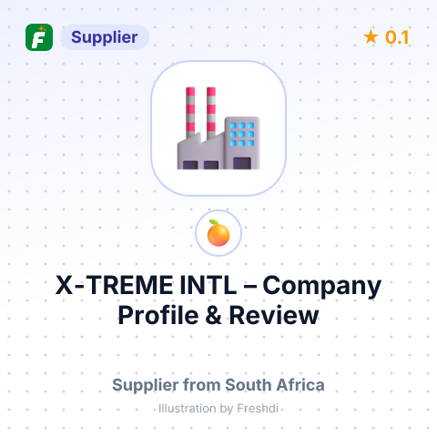X-TREME INTL – summary card, no photo uploaded yet