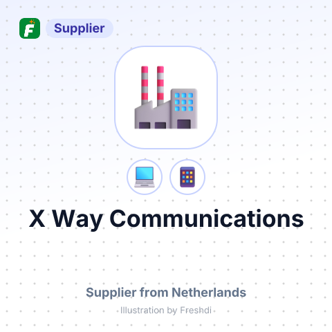 X Way Communications – summary card, no photo uploaded yet