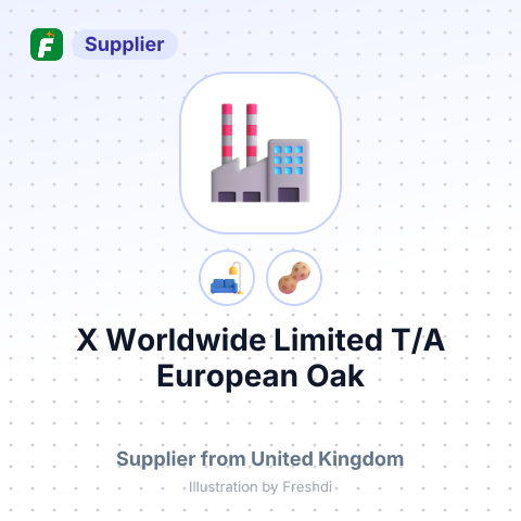 X Worldwide Limited T/A European Oak – summary card, no photo uploaded yet