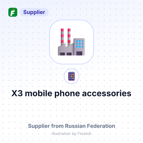 X3 mobile phone accessories – summary card, no photo uploaded yet