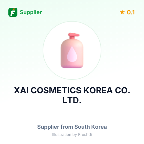 XAI COSMETICS KOREA CO., LTD. – summary card, no photo uploaded yet