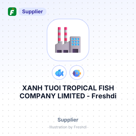XANH TUOI TROPICAL FISH COMPANY LIMITED – summary card, no photo uploaded yet
