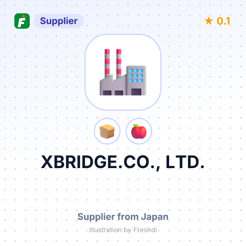 XBRIDGE.CO., LTD. – summary card, no photo uploaded yet