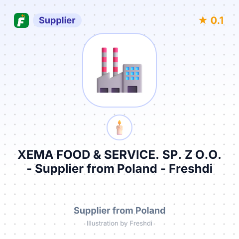 XEMA FOOD & SERVICE. SP. Z O.O. – summary card, no photo uploaded yet