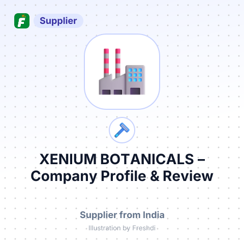 XENIUM BOTANICALS – summary card, no photo uploaded yet