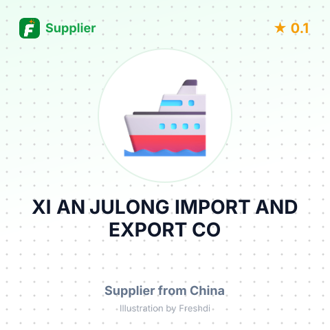 XI AN JULONG IMPORT AND EXPORT CO – summary card, no photo uploaded yet