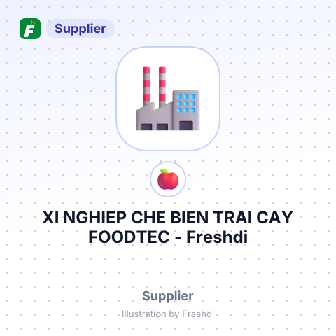 XI NGHIEP CHE BIEN TRAI CAY FOODTEC – summary card, no photo uploaded yet