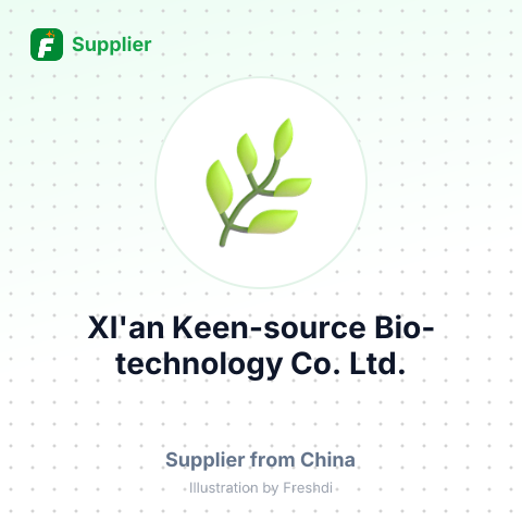 XI'an Keen-source Bio-technology Co.,Ltd. – summary card, no photo uploaded yet